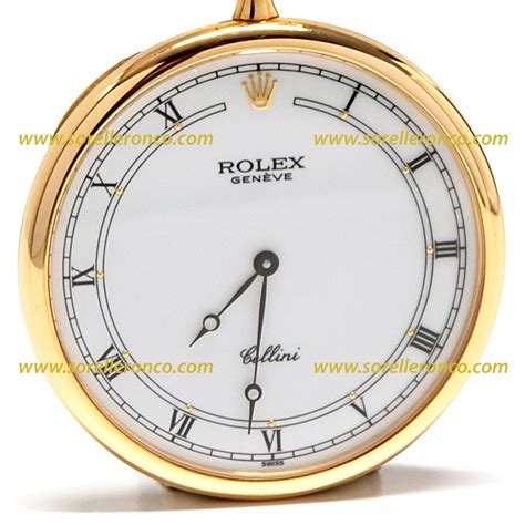 rolex da tasca cellini in oro